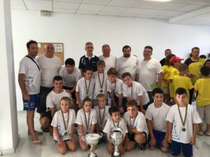 Els jugadors de l'equip d'escacs de Benissa