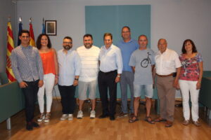 Recepció dels càrrecs festers de les festes de Moros i Cristians 2017 de Benissa