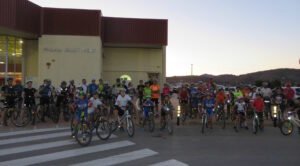 Participants a la Marxa Nocturna de BTT Vila de Benissa