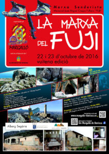 Cartell de la VIII Marxa del Fuji