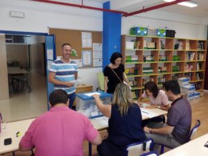 Votació sobre la jornada contínua a l'Escola Pare Melchor de Benissa