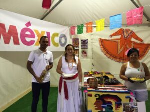 Estand de Mèxic al Festival Multicultural de Benissa