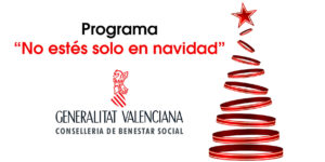 Cartell de la campanya "No estigues sol al Nadal" 2016