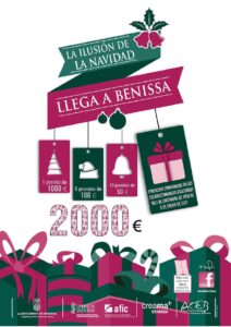 Cartell de la Campanya de compres de Nadal de l'ACEB