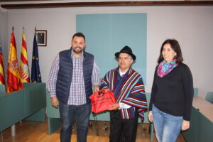 Visita del president de la Mancomunitat del Pueblo Cañari