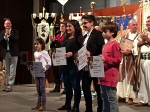 Guanyadors del concurs de dibuix infantil de Moros i Cristians
