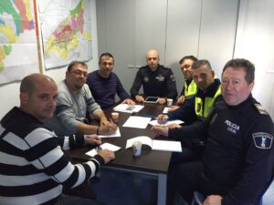 Junta de comandaments de la policia local de Benissa