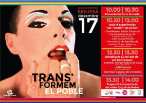 Cartell de la Jornada LGTBI a Benissa