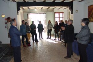 Recepció a Benissa de les defensores i defensors de les universitats valencianes