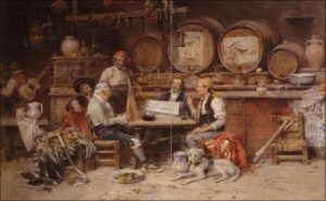 La Tertúlia,   de José Benlliure Gil