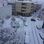 Foto nevada 2017 a Benissa