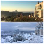 Foto nevada 2017 a Benissa