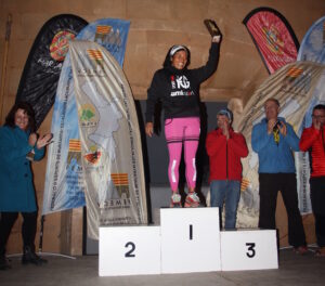 Maria Pila, guanyadora de la prova de 73km de la Perimetral de Benissa
