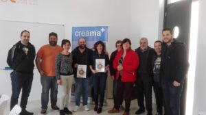 Participants a la Mostra Gastronòmica amb el regidor de Turisme