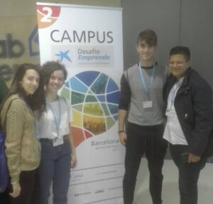 Els alumnes de l'IES Josep Iborra al Campus "Desafío Emprende"