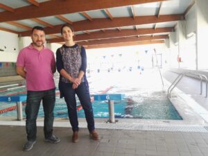 Els regidors Càrol Ivars i Xavi Tro