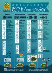 Programa Estiu - Tardor 2017 del Club de Muntanya Margalló de Benissa