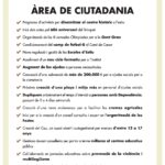 Actuacions en l'àrea de ciutadania