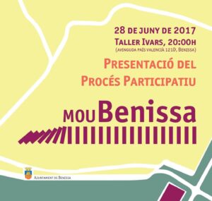 Cartell de la campanya "Mou Benissa"