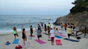 Esport a la platja de La Fustera