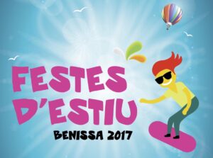 Cartell de les Festes d'Estiu 2017 de Benissa