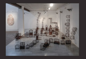 Una obra de l'exposició sos.tenible