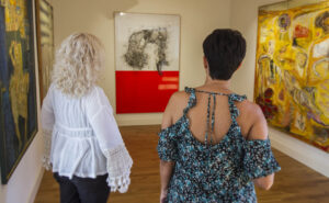 L'obra "Salto a Europa", ja exposada a Benissa