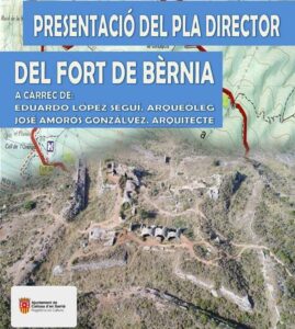 Cartell de la presentació del pla director del Fort de Bèrnia