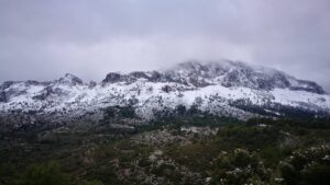 La neu a Bèrnia, hui divendres