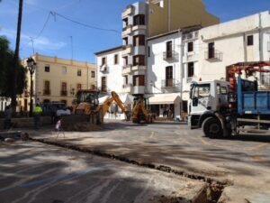 La Plaça Rei Jaume I de Benissa
