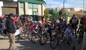 La prova d'escoles de ciclisme disputada a Benissa