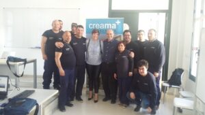 Els alumnes del curs d'electromecànica per a vehicles de Creama Benissa