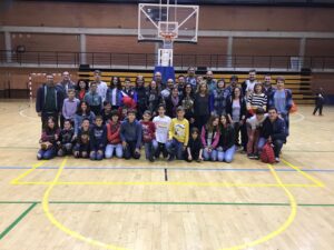 Visita del Club de bàsquet Benissa a València