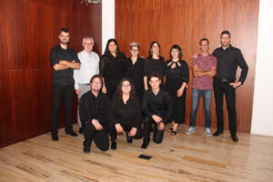 La nova junta directiva de la Societat Lírica i Musical de Benissa