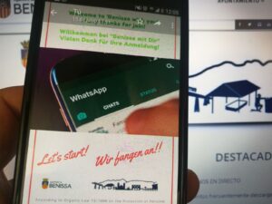 canal de whatsapp per a residents estrangers