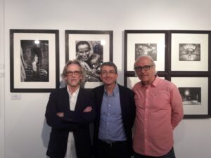 Inauguració de l'exposicó al Taller d'Ivars