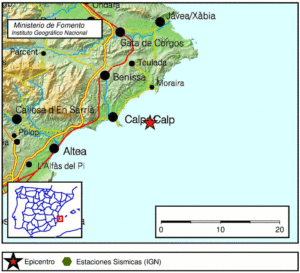 Epicentre del terratrèmol