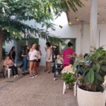 Usuaris de la Residència de Benissa durant el Dia Internacional de l'Alzheimer