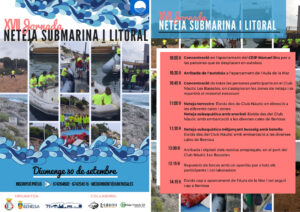 Cartell de la XVII Neteja Submarina i Litoral de Benissa