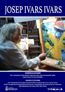Cartell del cicle sobre Josep Ivars Ivars