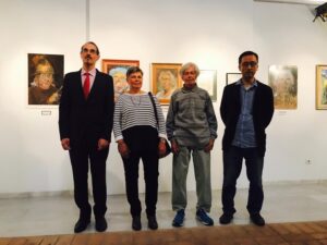 Inauguració de l'exposició sobre el pintor Josep Ivars Ivars