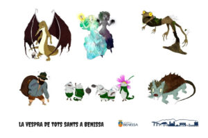 Cartell de la Vespra de Tots Sants a Benissa