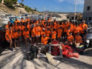 Participants a la XVII Neteja Litoral i Submarina de Benissa