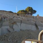 Desperfectes al talús de la variant