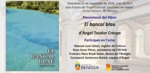 Presentació de "El bancal blau"