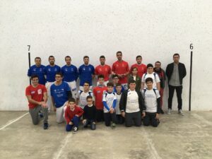 Participants del VII Trofeu Vila de Benissa de Pilota