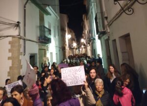 Manifestació del 8 de Març a Benissa