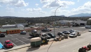 Nou aparcament al polígon Industrial La Pedrera