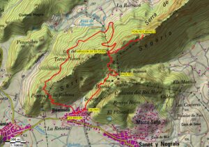 Ruta per la serra de Segària