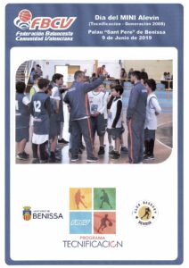 Cartell del Dia del Minibàsquet